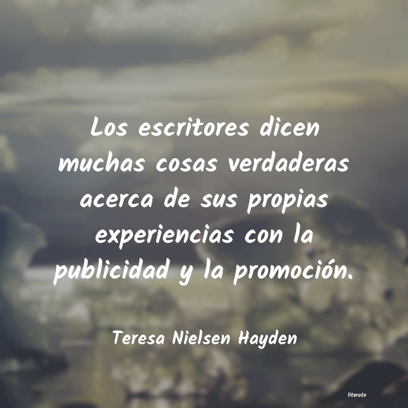 frases de Teresa Nielsen Hayden