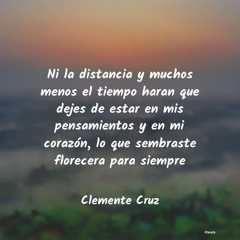 Frases de Clemente Cruz