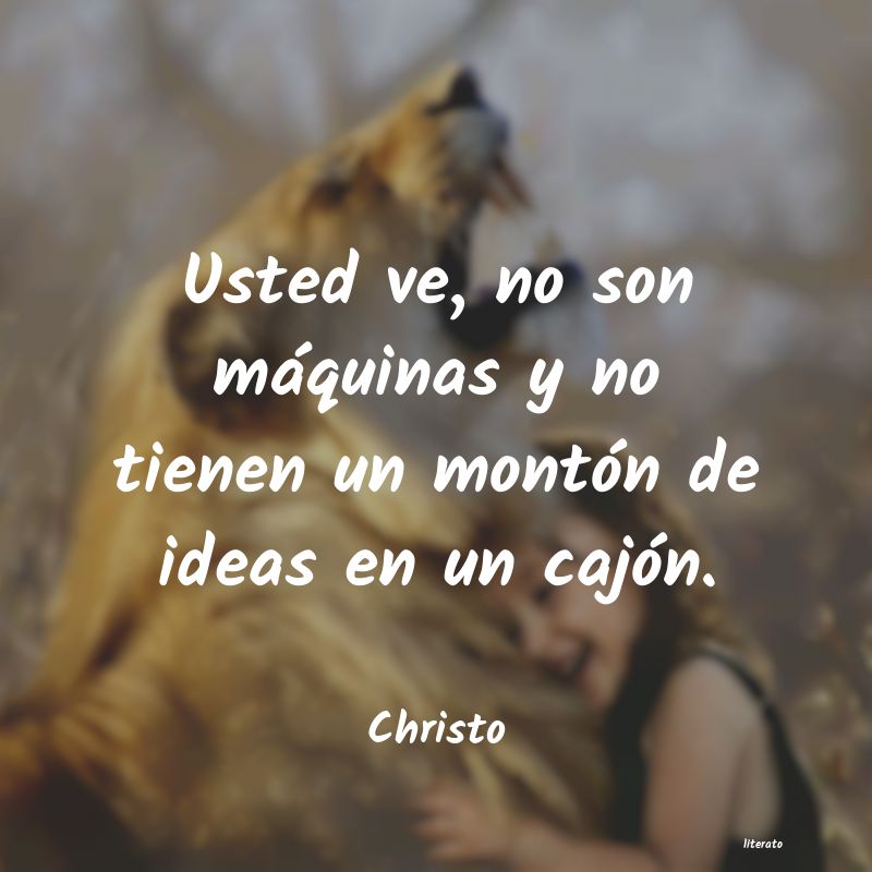frases de Christo