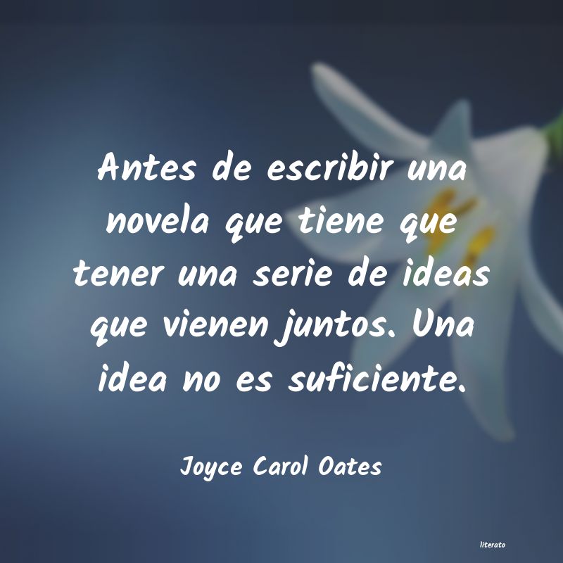 Frases de Joyce Carol Oates