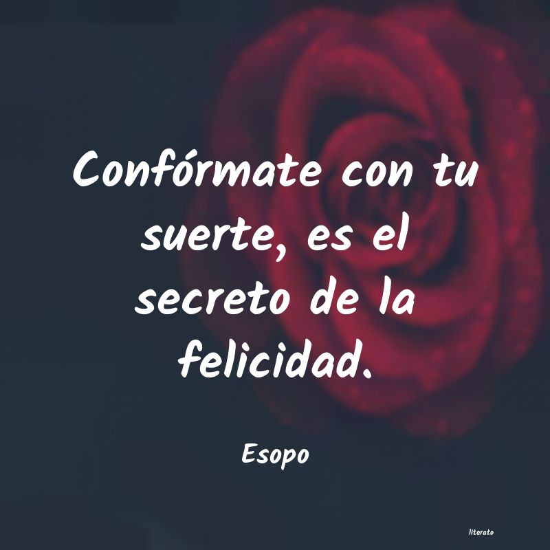 frases de Esopo