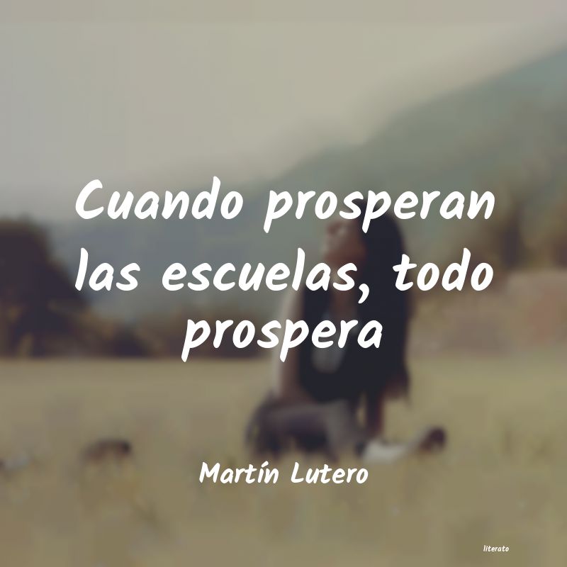 Frases de Martín Lutero