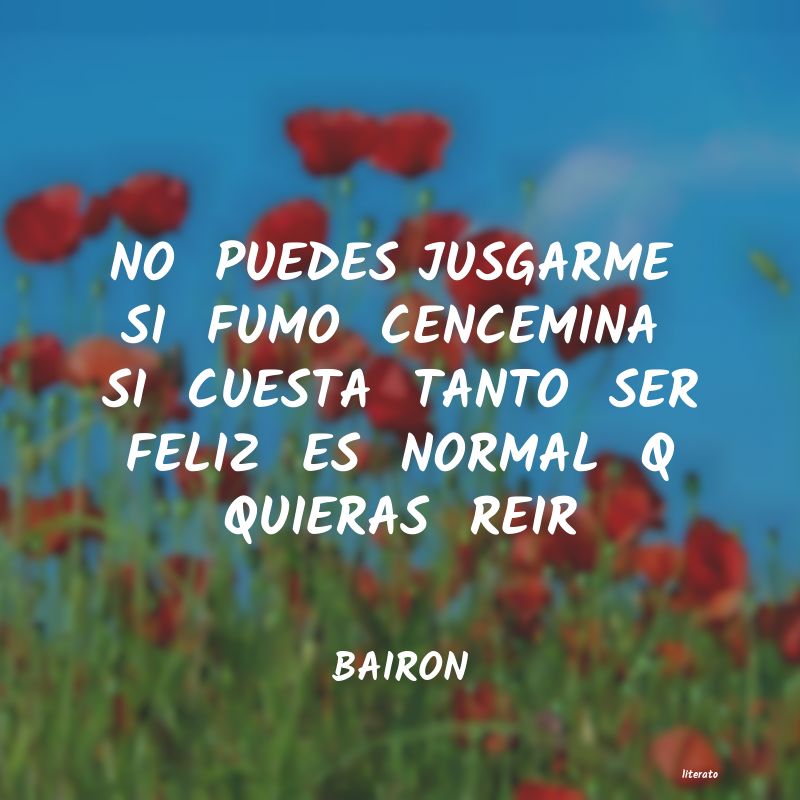 Frases de BAIRON