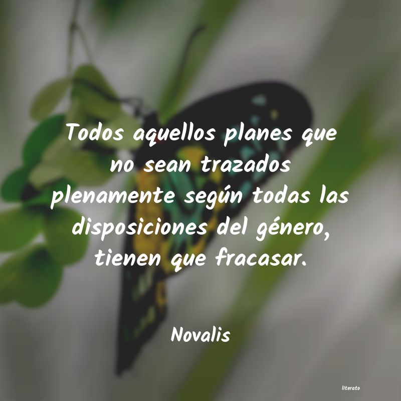 Frases de Novalis