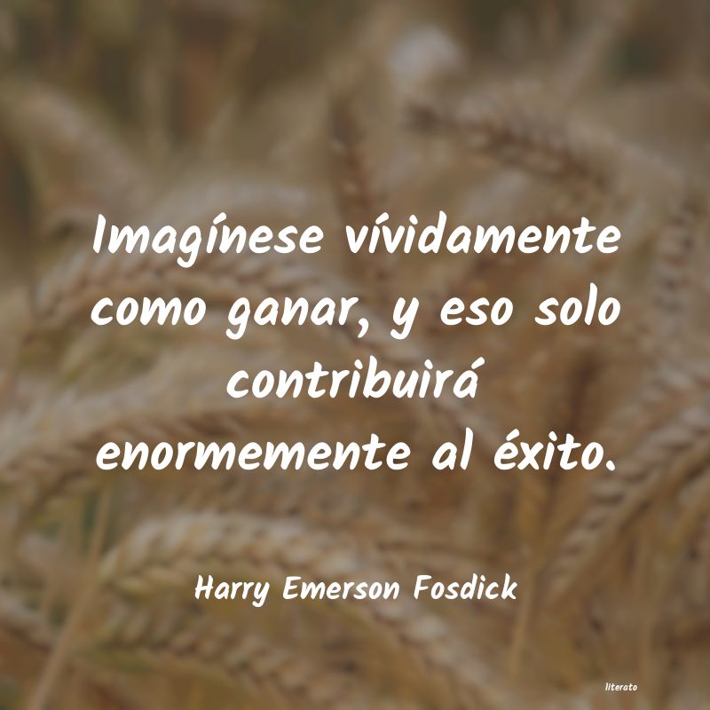 frases de Harry Emerson Fosdick