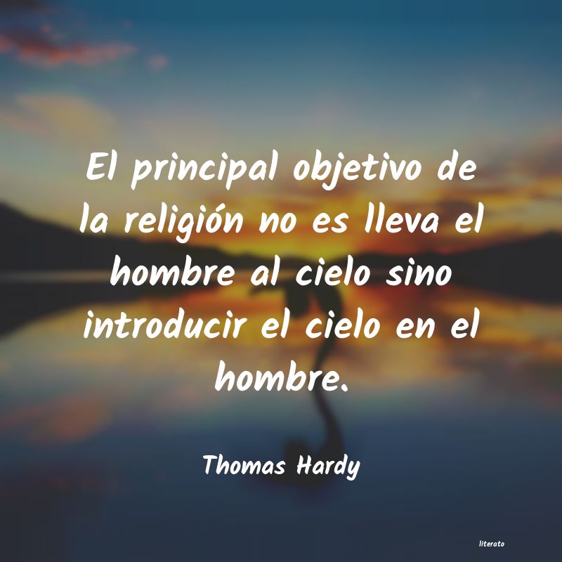 Frases de Thomas Hardy