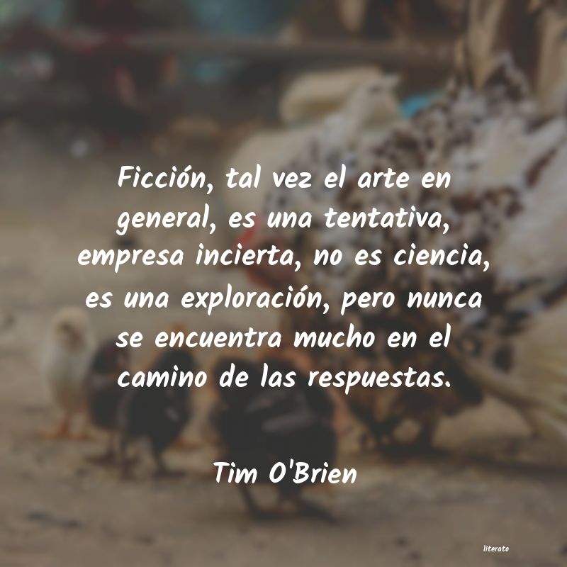 Frases de Tim O'Brien