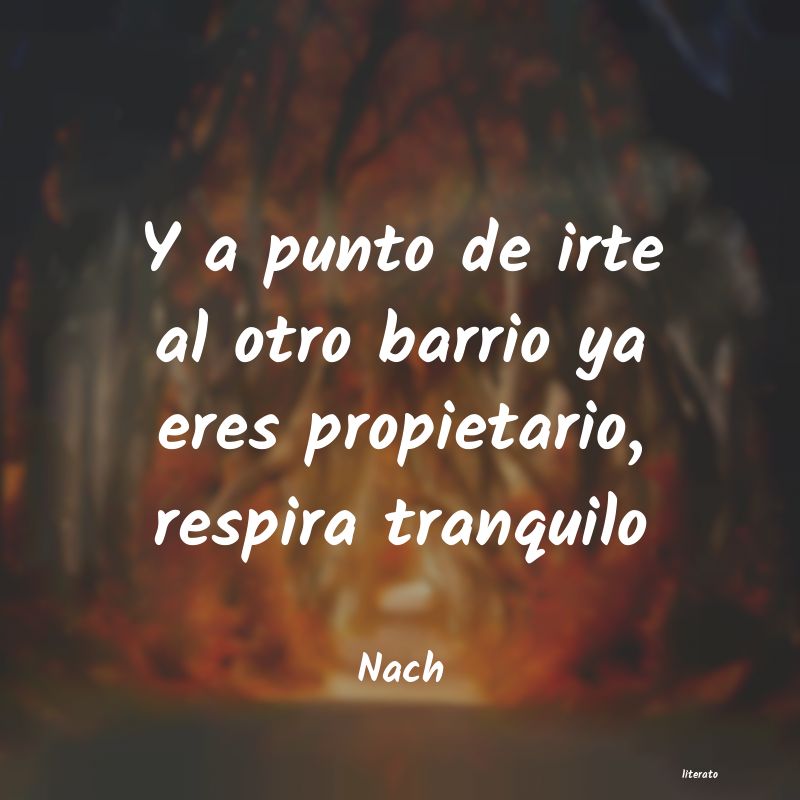 frases de Nach