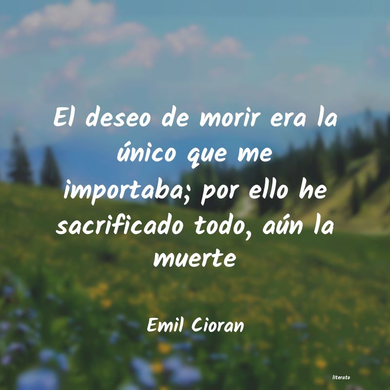 frases de Emil Cioran