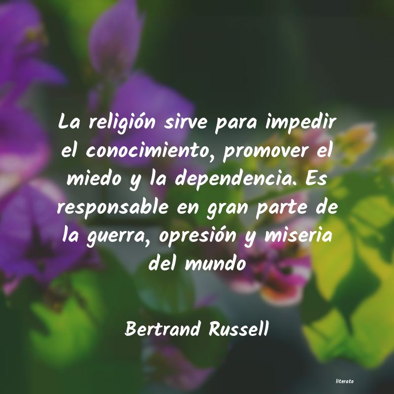 Frases de Bertrand Russell