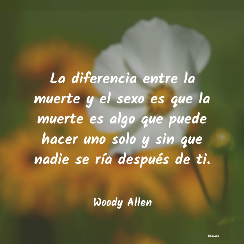 Frases de Woody Allen