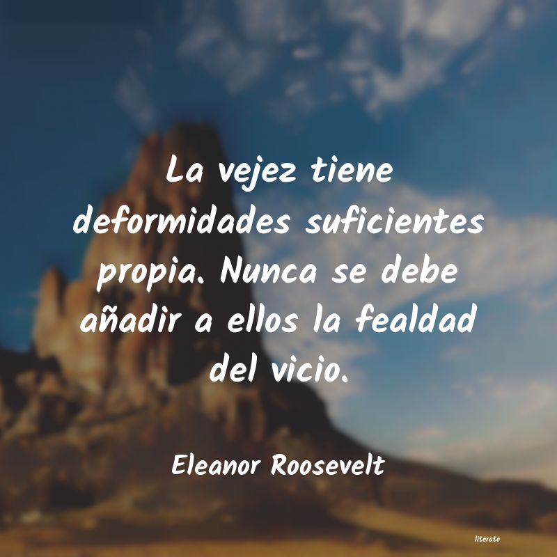 Frases de Eleanor Roosevelt