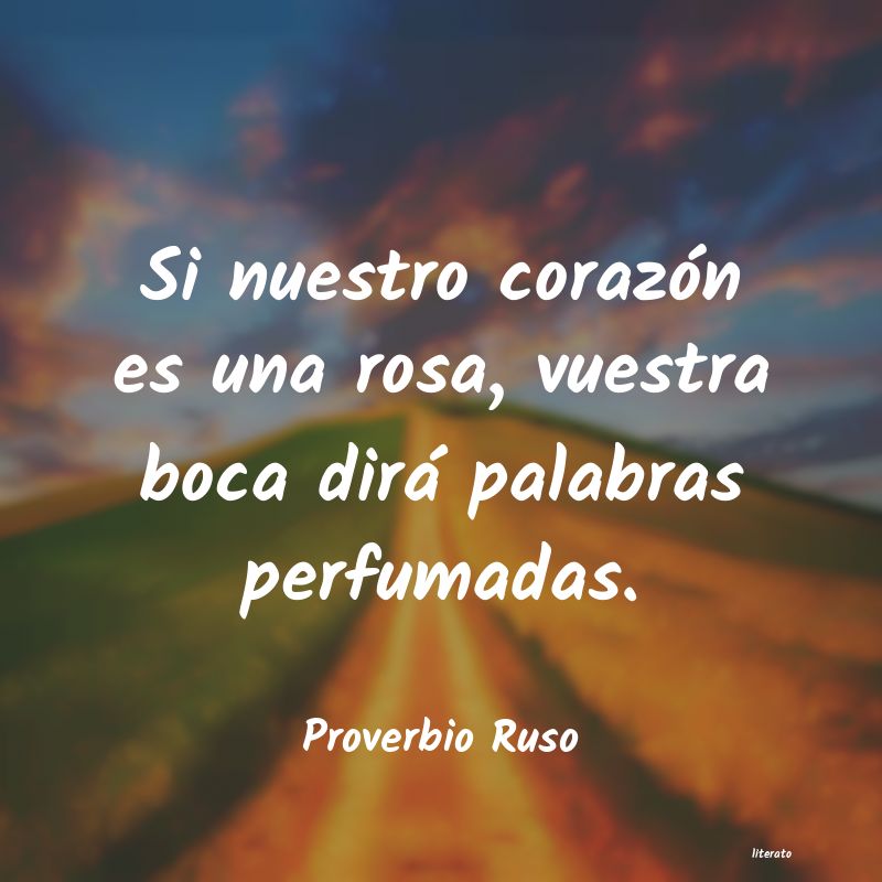 Frases de Proverbio Ruso