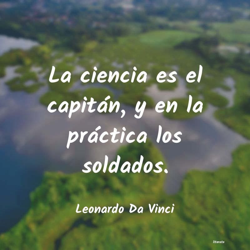 frases de Leonardo Da Vinci