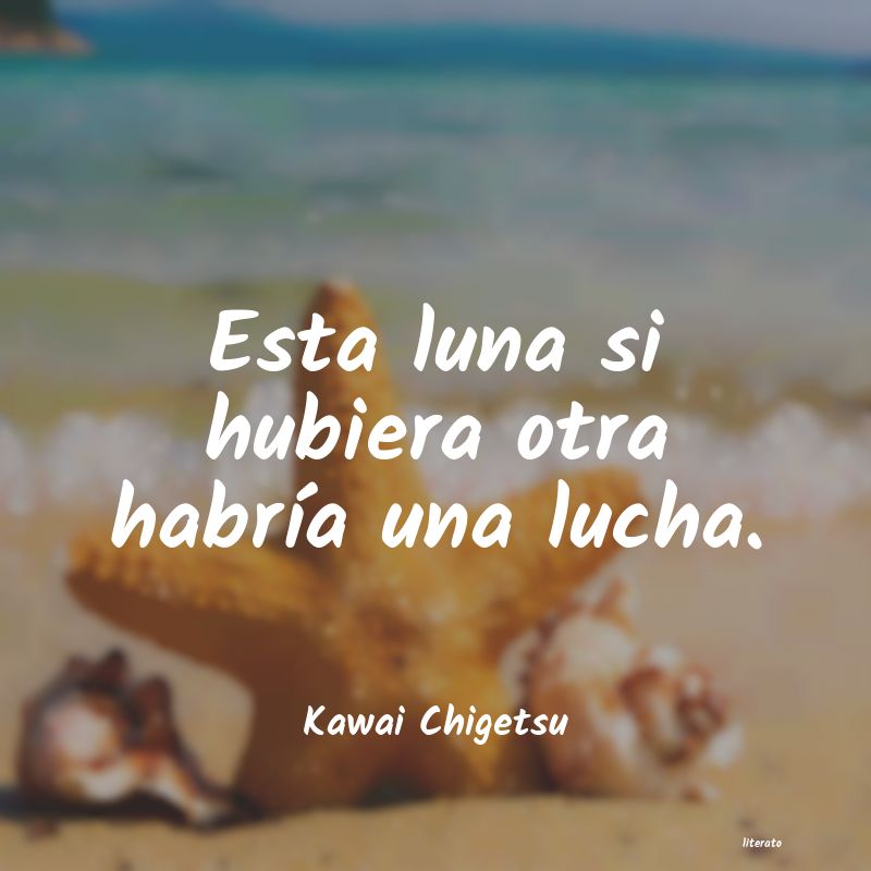 frases de Kawai Chigetsu