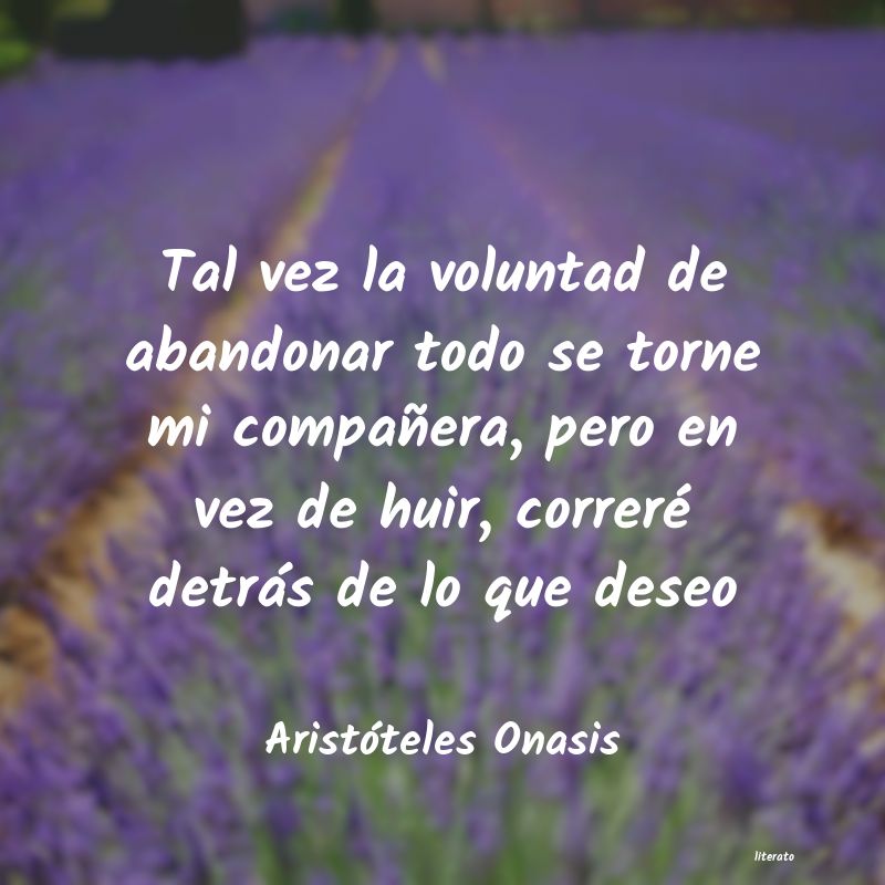 frases de Aristóteles Onasis