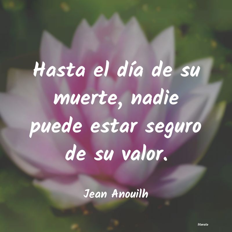 Frases de Jean Anouilh