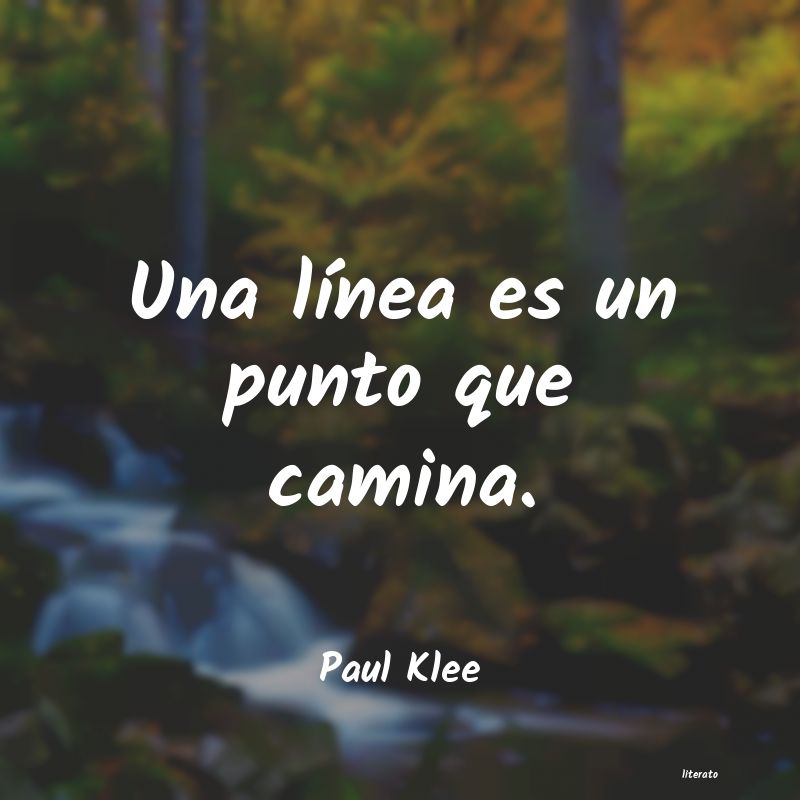 Frases de Paul Klee