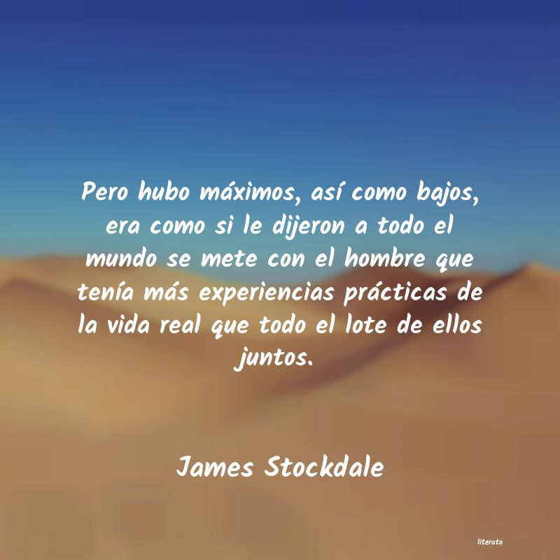 frases de James Stockdale