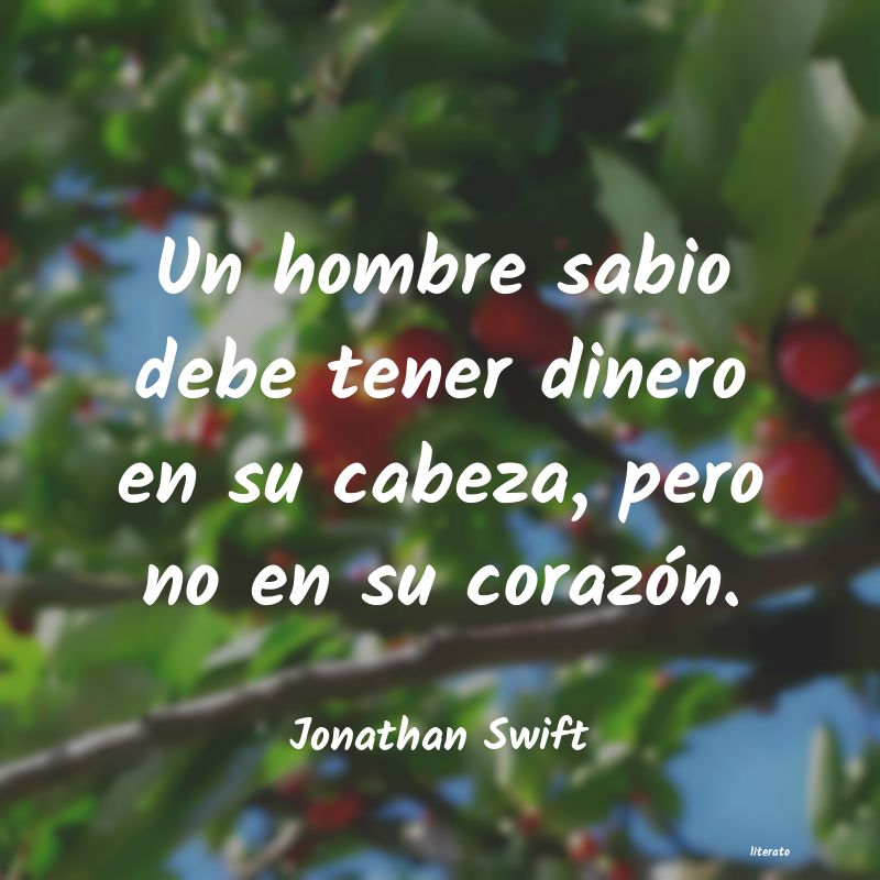 Frases de Jonathan Swift