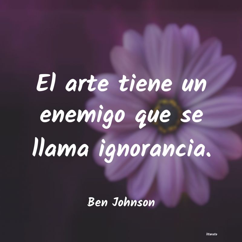 frases de Ben Johnson