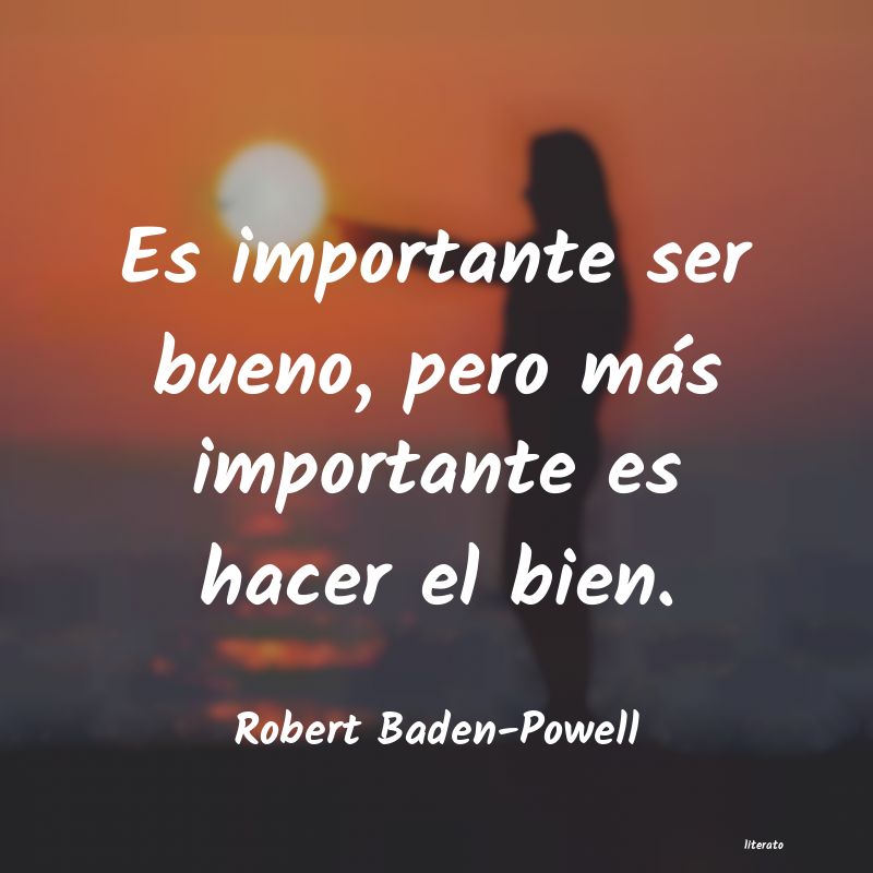frases de Robert Baden-Powell