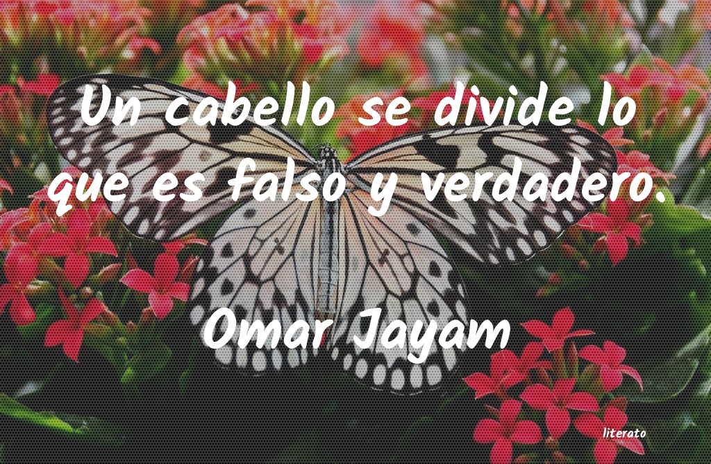 Frases de Omar Jayam