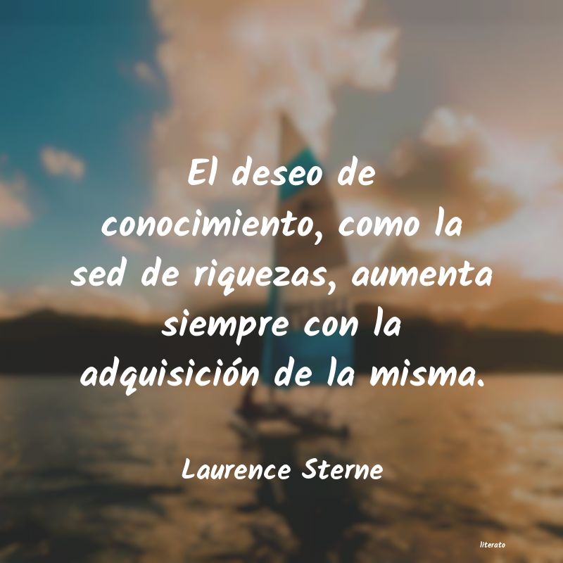 frases de Laurence Sterne