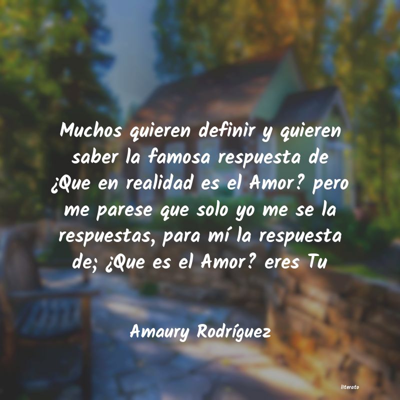 Frases de Amaury Rodríguez