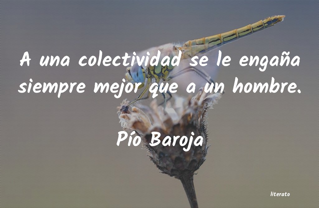 frases de PÃo Baroja