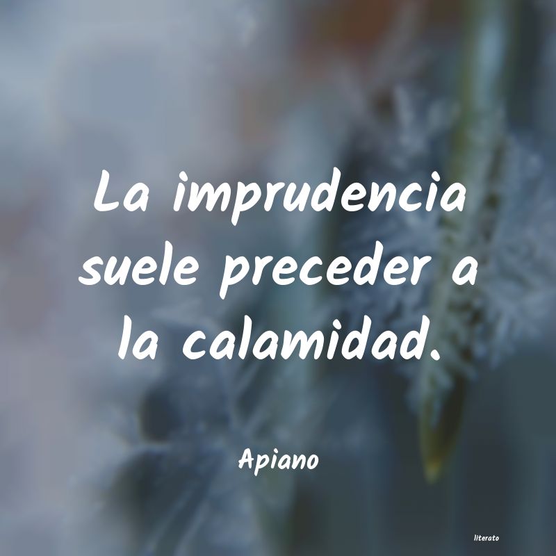 Frases de Apiano