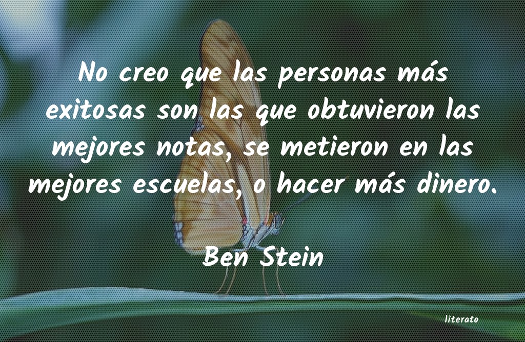 Frases de Ben Stein