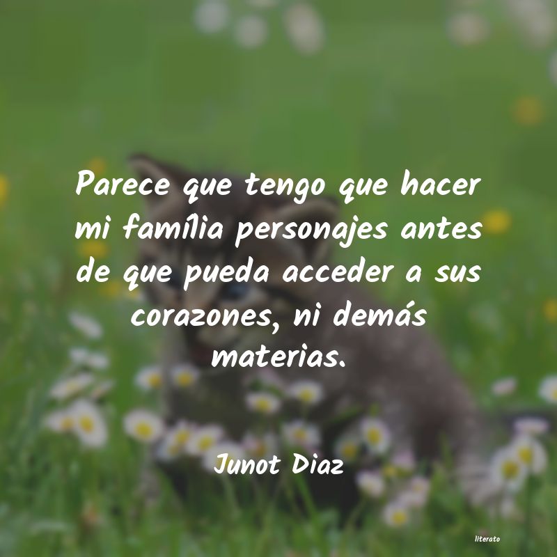 frases de Junot Diaz