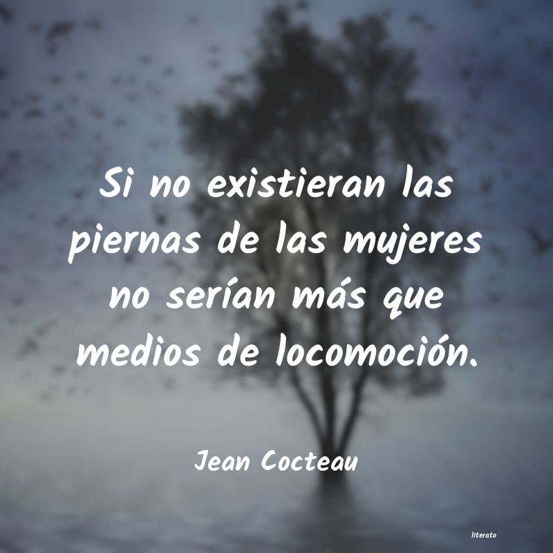 frases de Jean Cocteau