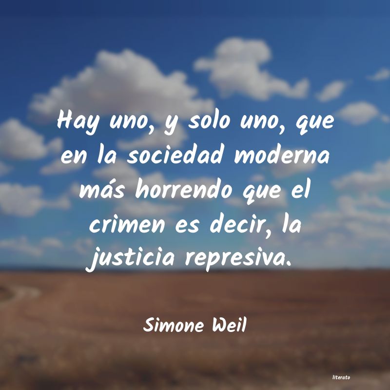 Frases de Simone Weil