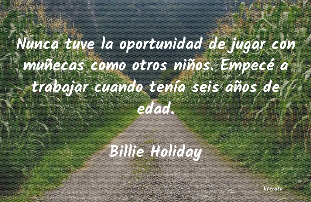 Frases de Billie Holiday