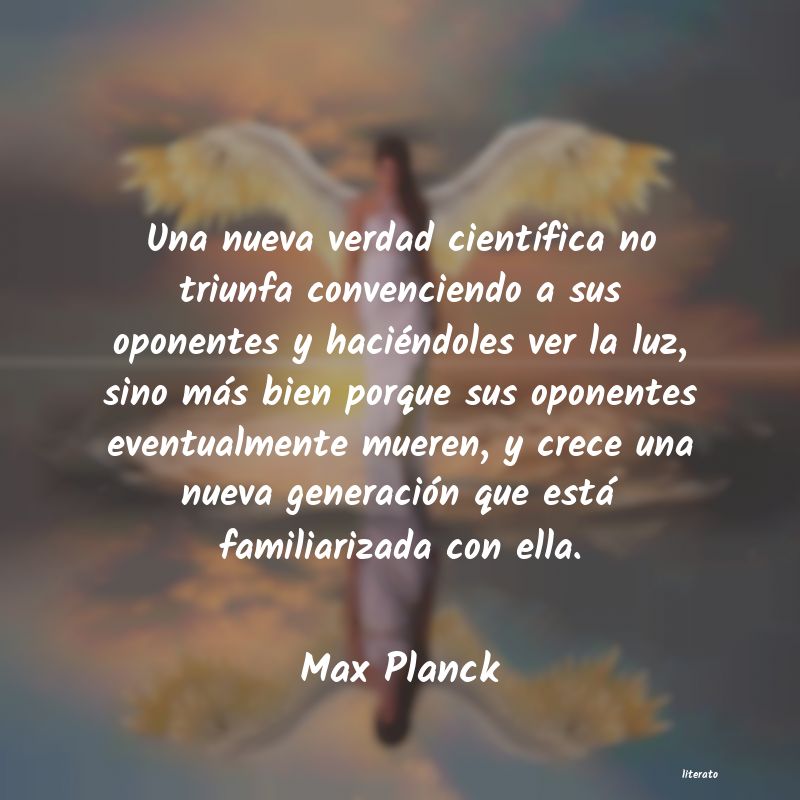 Frases de Max Planck