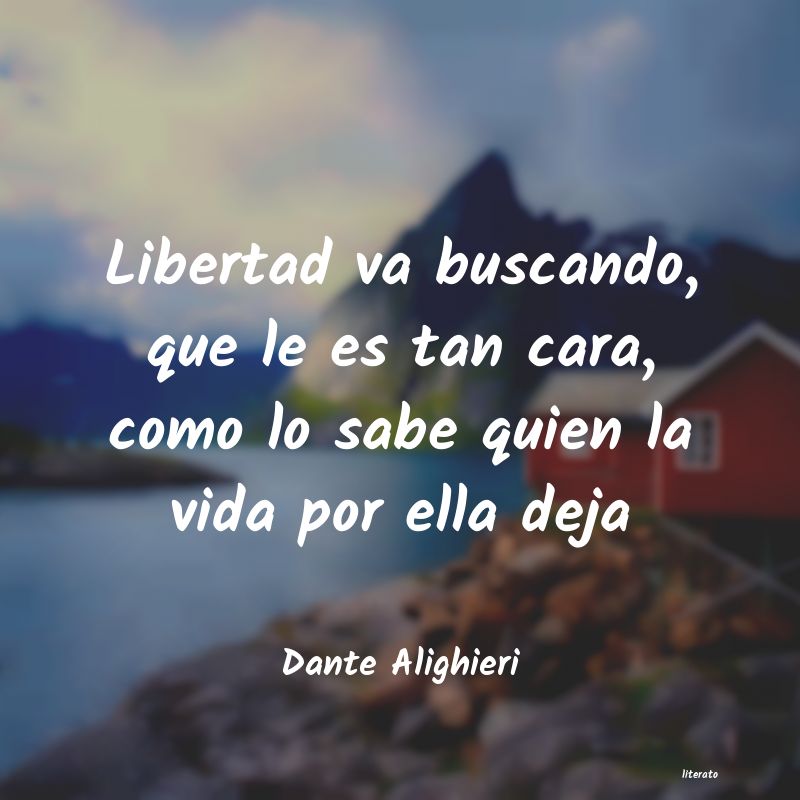 Frases de Dante Alighieri