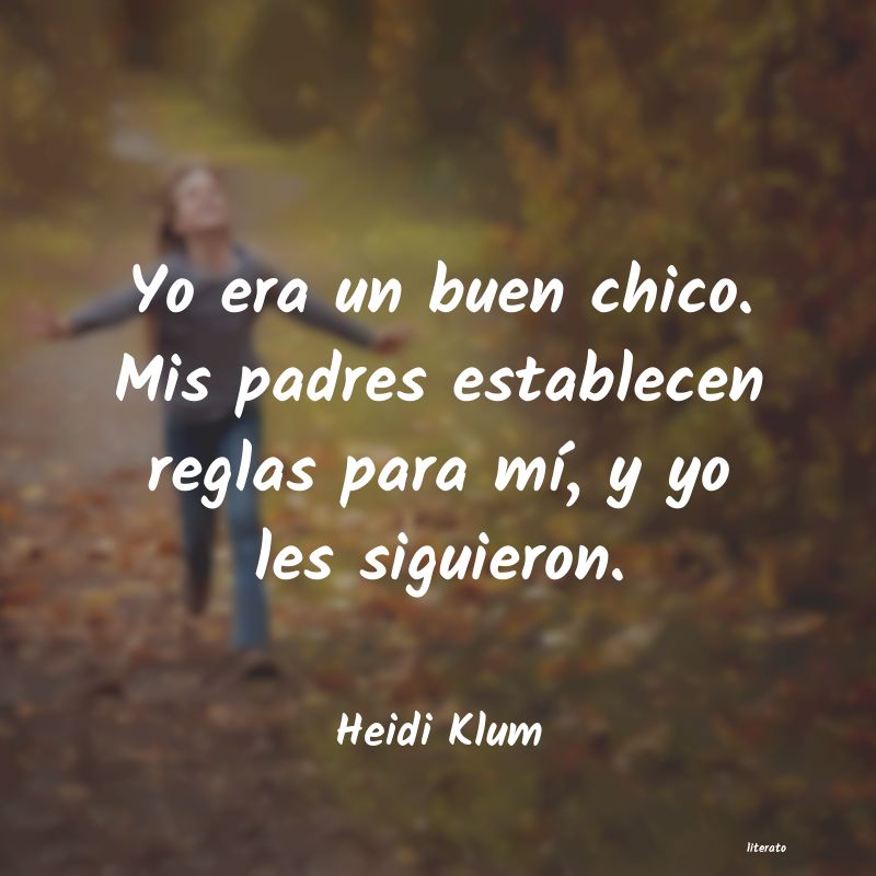 frases de Heidi Klum