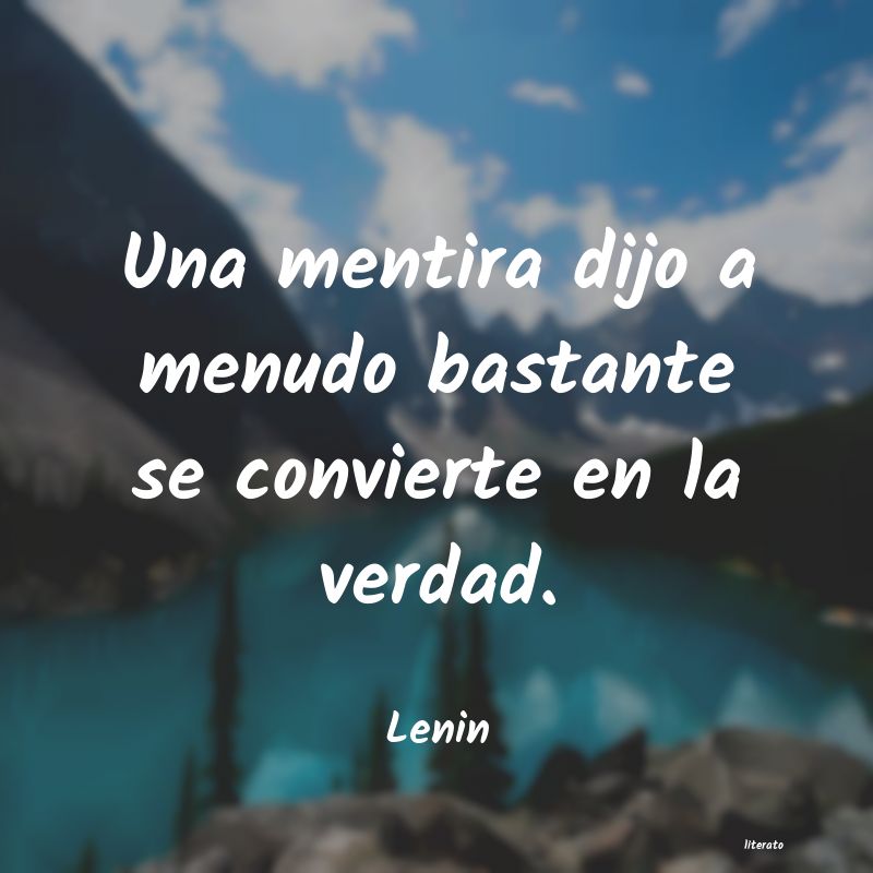 frases de Lenin