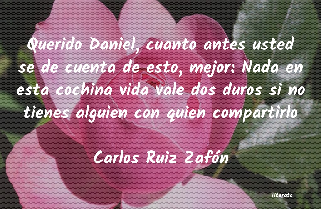 Frases de Carlos Ruiz Zafón