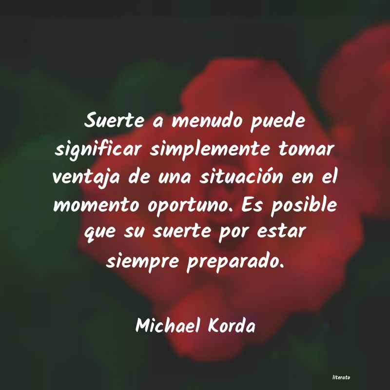 Frases de Michael Korda