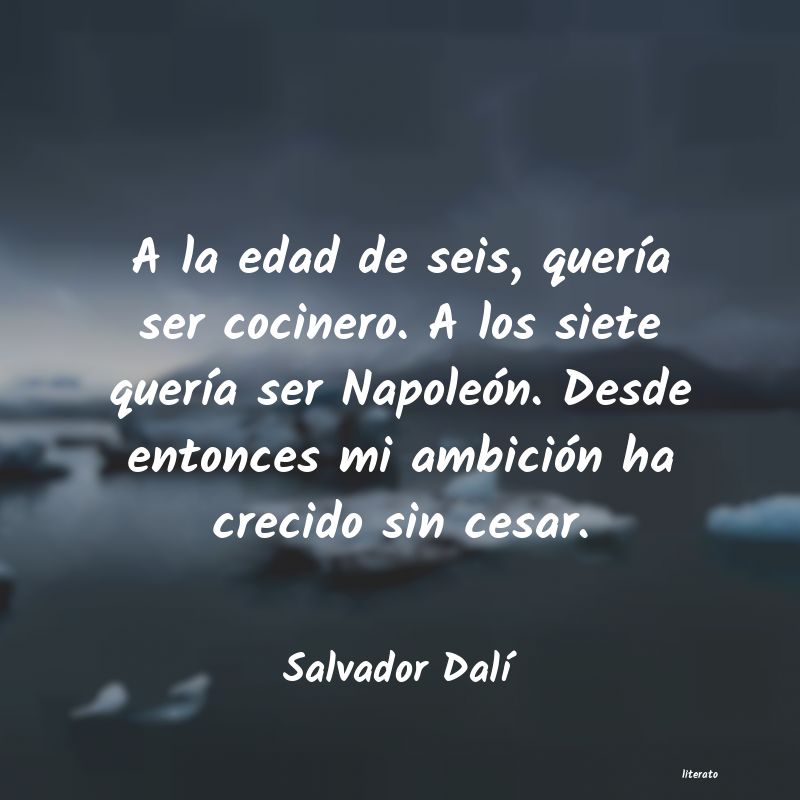 Frases de Salvador Dalí