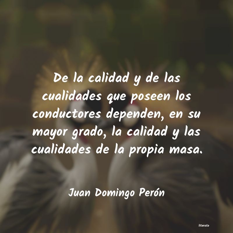 frases de Juan Domingo Perón