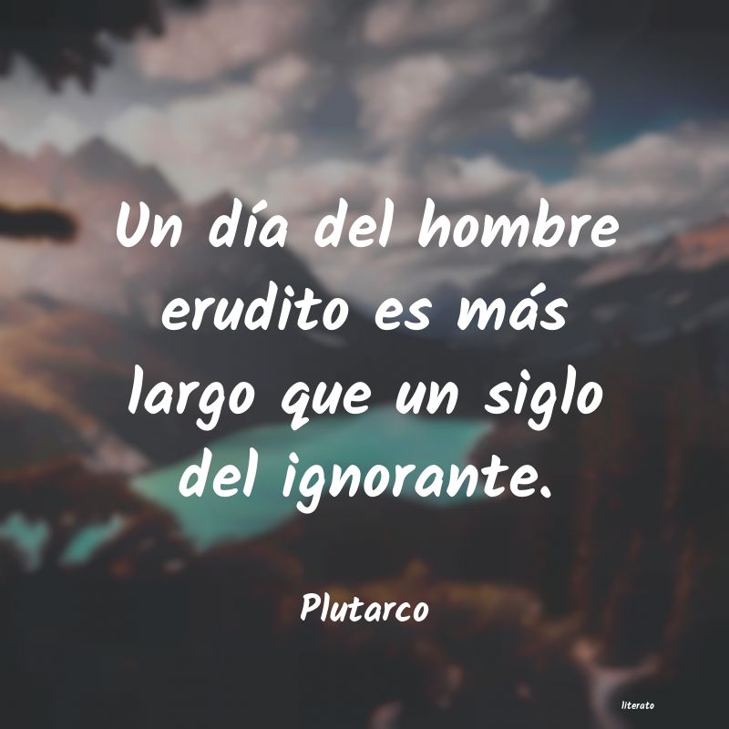 Frases de Plutarco