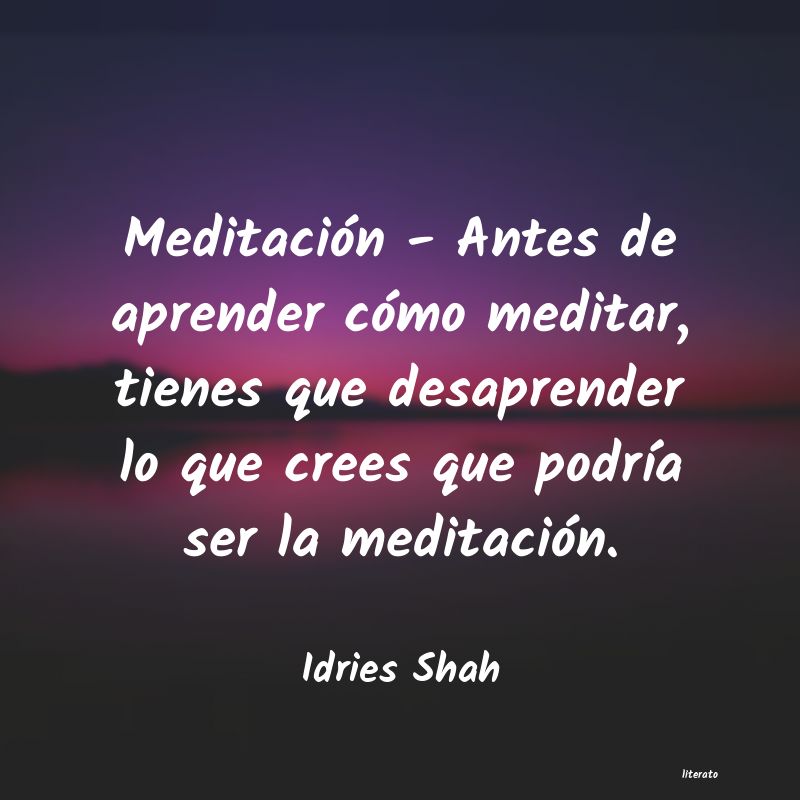 frases de Idries Shah