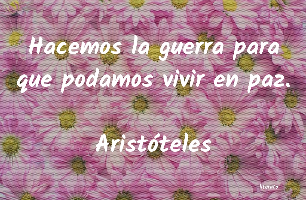 Frases de Aristóteles