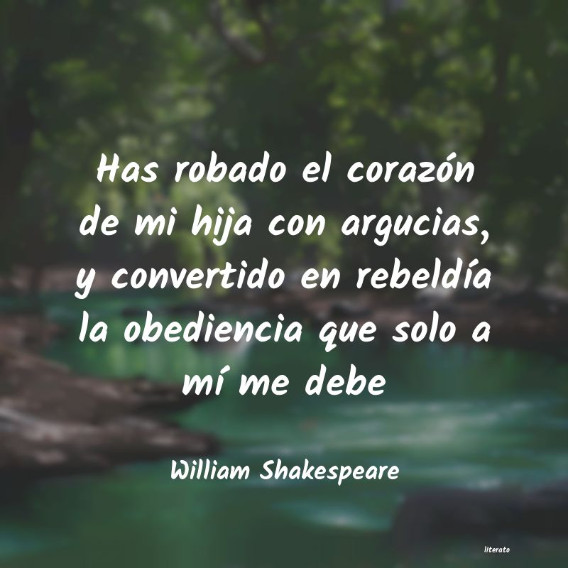 Frases de William Shakespeare