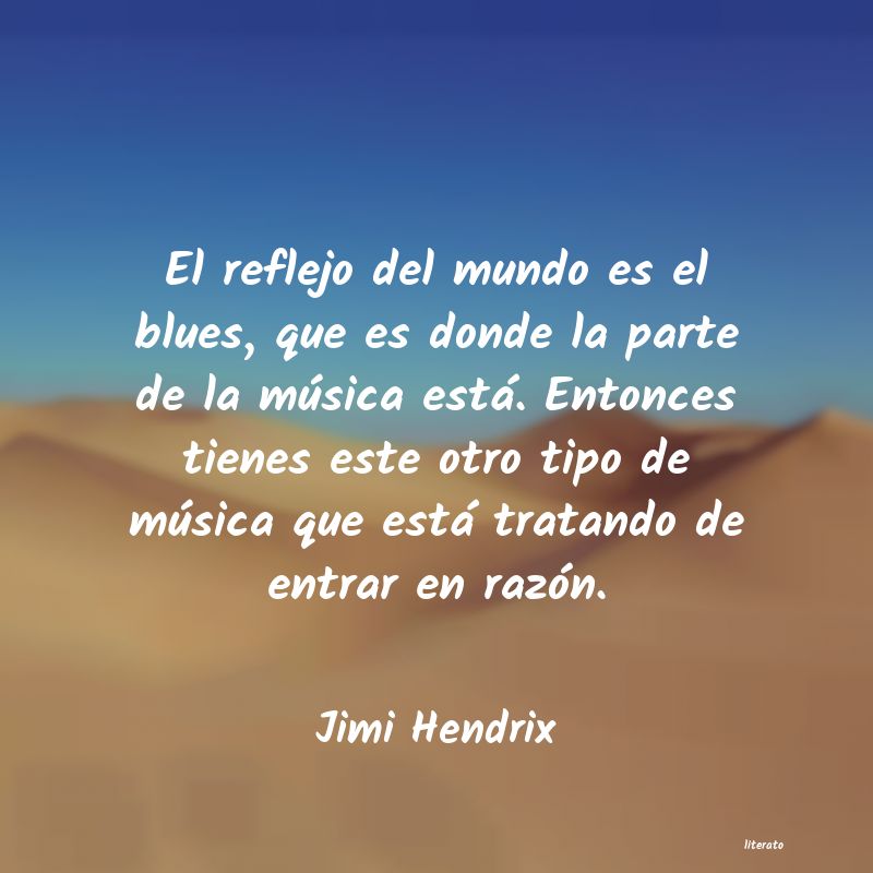 frases de Jimi Hendrix
