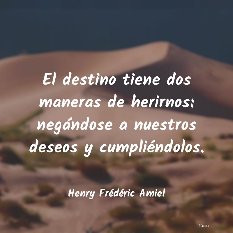 Frases de Henry Frédéric Amiel